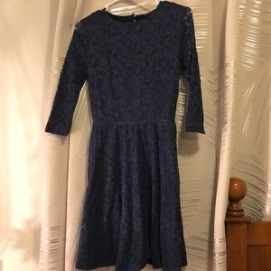 Victoria Secret Lace Open Back Dress-XS